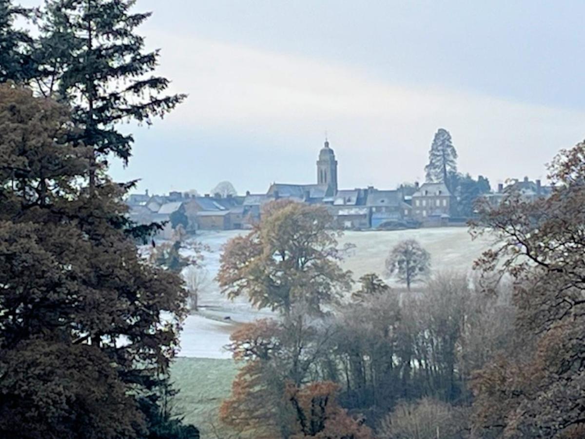 Les Sapins Appartement Beaumesnil  Buitenkant foto